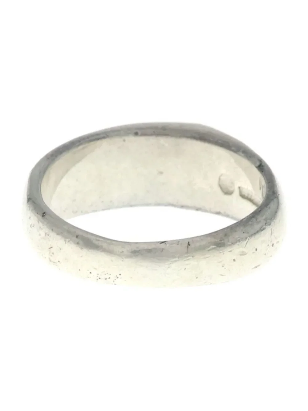 Tiffany & Co Signet Heart Ring Silver